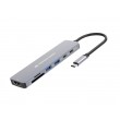 Conceptronic DONN28G 7-in-1 USB 3.2 Gen 1 Docking Station, 4K60Hz HDMI, USB-A 5Gbps x 2, USB-C 5Gbps, SD, TF/MicroSD, 100W USB PD