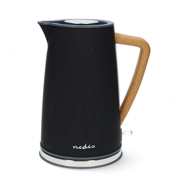 Nedis KAWK510EBK electric kettle 1.7 L 2200 W Black Nedis KAWK510EBK electric kettle 1.7 L 2200 W Black