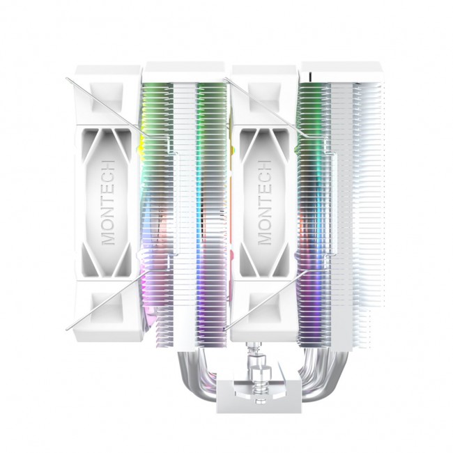 Montech NX600 ARGB Processor Air cooler 12 cm White 1 pc(s) Montech NX600 ARGB Processor Air cooler 12 cm White 1 pc(s)