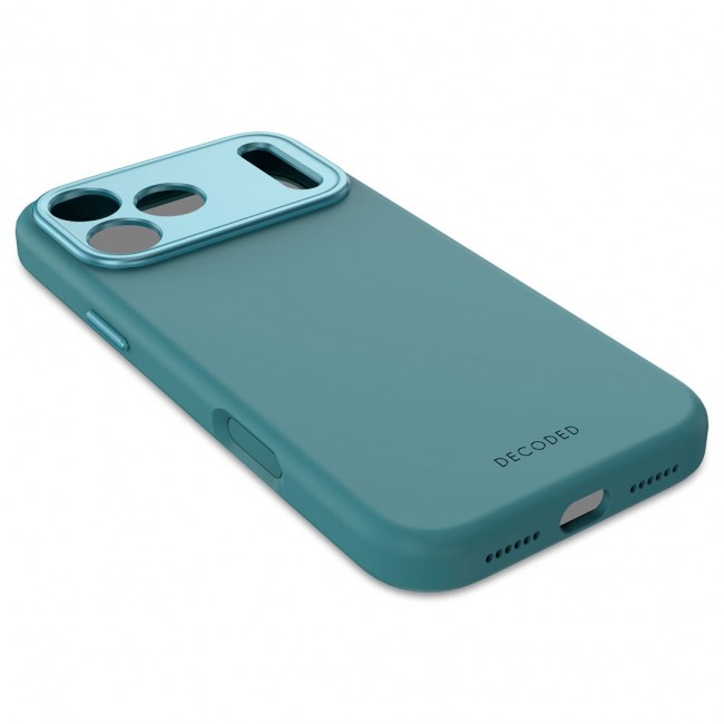 Decoded Silicone Backcover Apple iPhone 17 Pro Max Retro Blue mobile phone case 17.5 cm (6.9