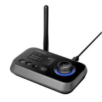 LogiLink BT0062 AV extender AV transmitter & receiver Black