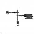 Neomounts FPMA-D550NOTEBOOK Monitor arm with laptop holder 10-32