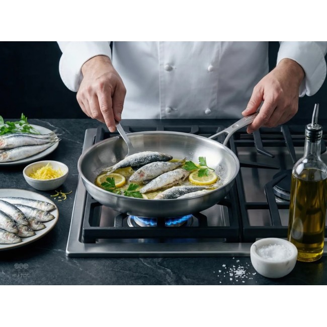 DEMEYERE INDUSTRY 5 1029691 - 28 cm steel frying pan