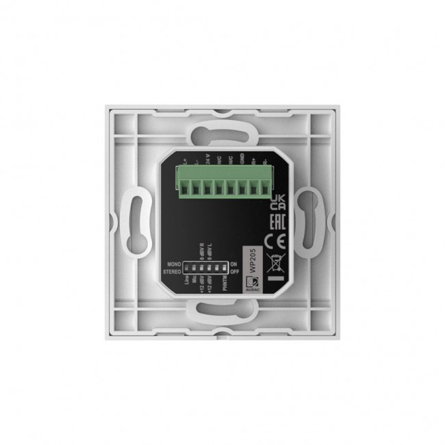AUDAC WP205/W wall plate/switch cover White