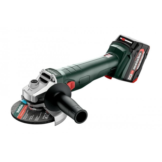 METABO. ANGLE GRINDER W 18 7-125 2x4.0Ah METABOX METABO. ANGLE GRINDER W 18 7-125 2x4.0Ah METABOX