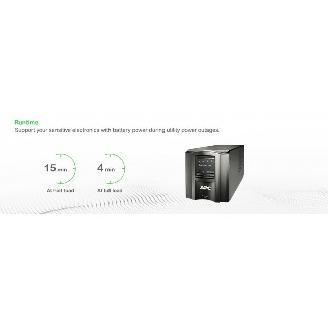 APC Smart-UPS SMT750IC - 6x C13, USB, SmartConnect, 750VA APC Smart-UPS SMT750IC - 6x C13, USB, SmartConnect, 750VA