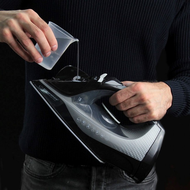 Esperanza EHI011 Steam iron Ceramic soleplate Grey, Black 2600 W