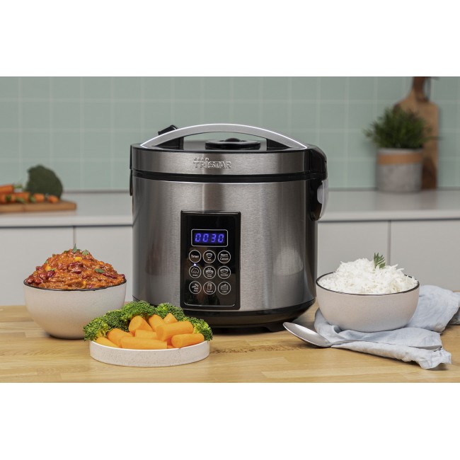 Tristar RK-6138 Digital Rice- and Steam Cooker Tristar RK-6138 Digital Rice- and Steam Cooker