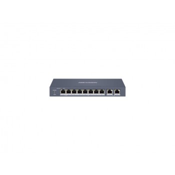 Hikvision DS-3E1310HP-EI 8 Port Fast Ethernet Smart POE Switch