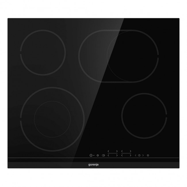 Gorenje ECT643BCSC Black Built-in 60 cm Ceramic 4 zone(s)