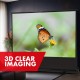 Maclean MC-213 Portable Projection Screen, Compact, Floor, 100