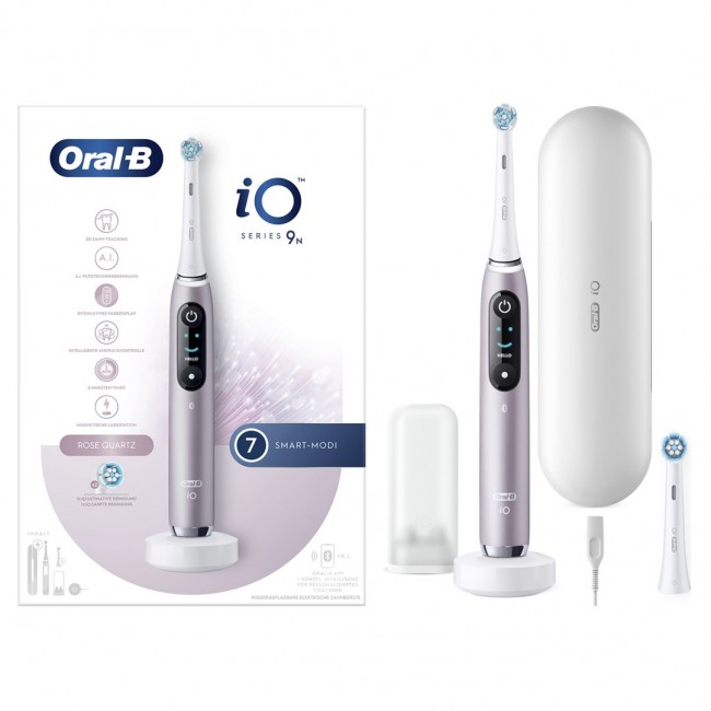 Oral-B iO Series 9n Adult Rotating-oscillating toothbrush Rose