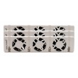 RealPower HL-3 Indoor White Fan electric space heater