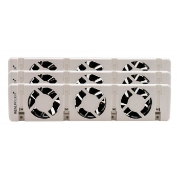 RealPower HL-3 Indoor White Fan electric space heater