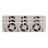RealPower HL-3 Indoor White Fan electric space heater