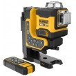 18V XR 3x360 Green Remote Control Laser