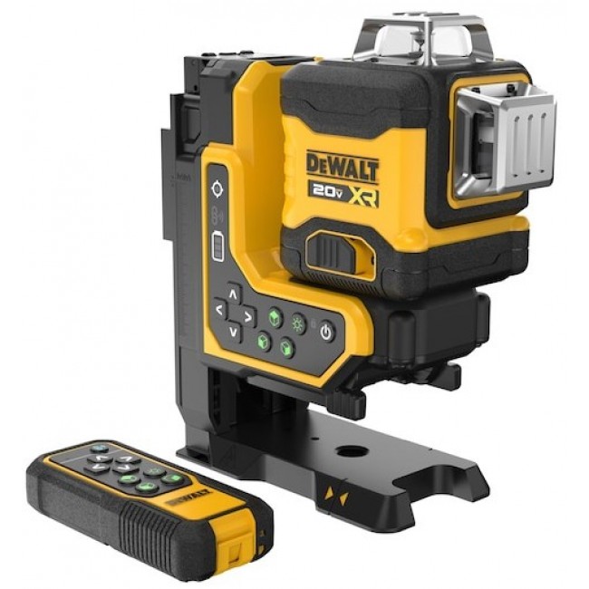 18V XR 3x360 Green Remote Control Laser