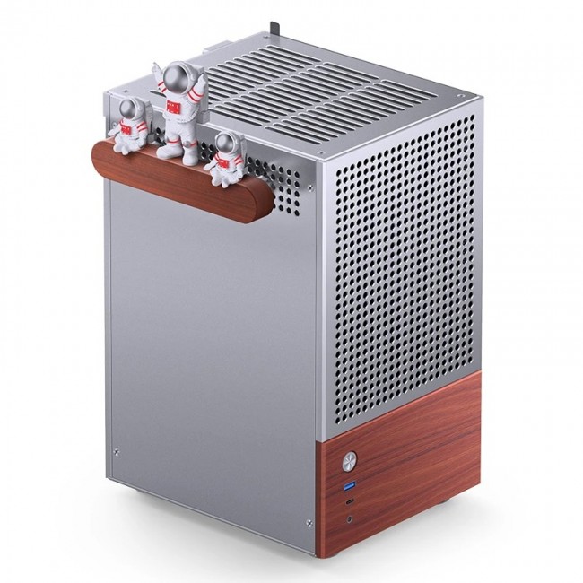 Jonsbo T6 PC Case, Mini-Tower, Mini-ITX, Glass, Wo