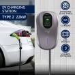 EV Charging Station 2-in-1 Type 2, 22kW, Wi-fi