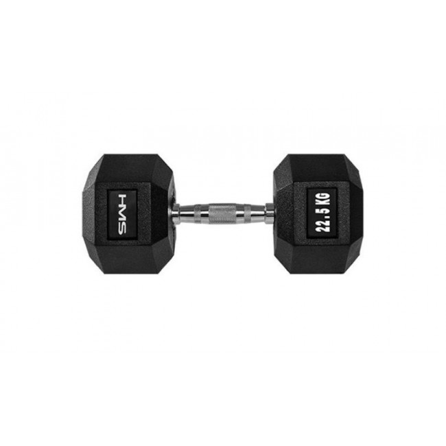 Dumbbell 22.5 kg HMS HEX-PRO 22.5