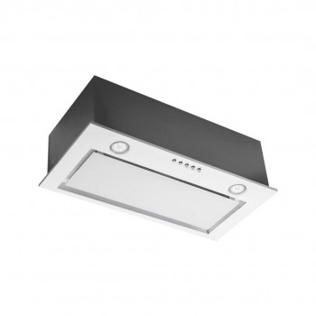 Cooker hood Ciarko SL-BOX Glass 350 m3/h Built-in White