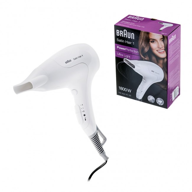 Braun HD180 1800 W White Braun HD180 1800 W White