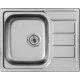 PYRAMIS 100187701 kitchen sink Flush-mounted sink Rectangular Stainless steel PYRAMIS 100187701 kitchen sink Flush-mounted sink Rectangular Stainless steel