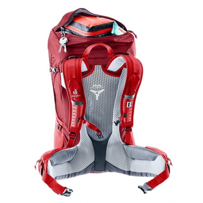 Deuter Futura PRO 36 Women's hiking backpack Red