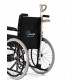 Holder for crutches wheelchair-mounted Holder for crutches wheelchair-mounted