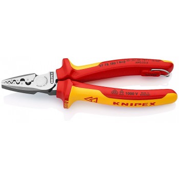 Knipex 97 78 180 T cable crimper Combination tool Red, Yellow