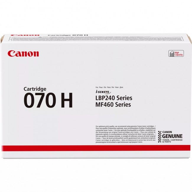 Canon 070H toner cartridge 1 pc(s) Original Black Canon 070H toner cartridge 1 pc(s) Original Black