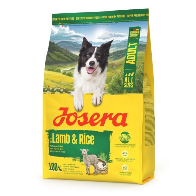 JOSERA Lamb & Rice - dry dog food - 3kg