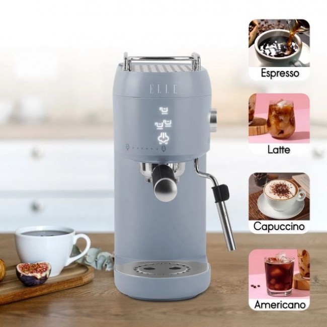 ELLE coffee machine, blue