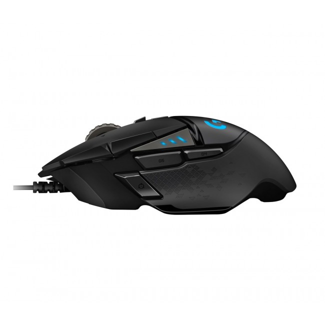 LOGITECH OPTICAL USB MOUSE G502 BLACK 910-005470