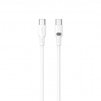 Havit CB6279 - USB Type C to USB Type C charging cable, 1 m (white)