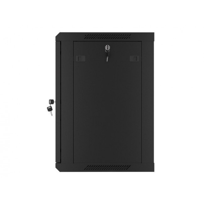 Lanberg WF01-6412-00B rack cabinet 12U Wall mounted rack Black