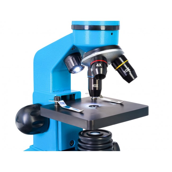 LEVENHUK Rainbow 2L Microscope, Blue