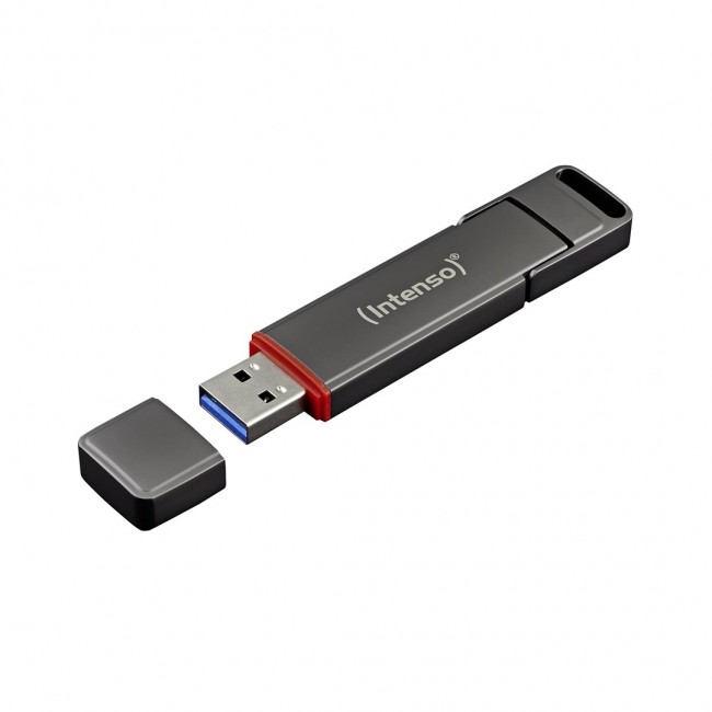 Intenso 3850440 external solid state drive 250 GB USB Type-A / USB Type-C 3.2 Gen 1 (3.1 Gen 1) Anthracite