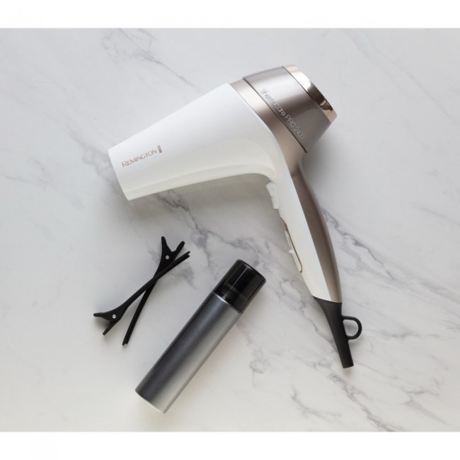 Remington D5720 hair dryer 2400 W Brown, White