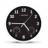 Esperanza EHC016K Mechanical wall clock Round Black