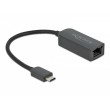 DeLOCK Adapter USB Type-C male to 2.5 Gigabit LAN compact