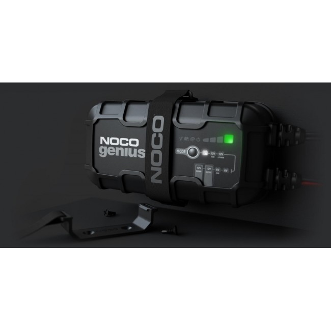 NOCO GENIUS10 EU 10A Battery charger for 6V/12V batteries with maintenance and desulphurisation function NOCO GENIUS10 EU 10A Battery charger for 6V/12V batteries with maintenance and desulphurisation function