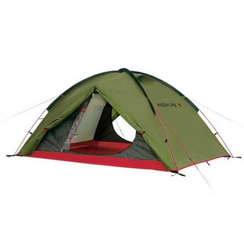 High Peak Woodpecker 3 3 person(s) Green, Red Dome/Igloo tent