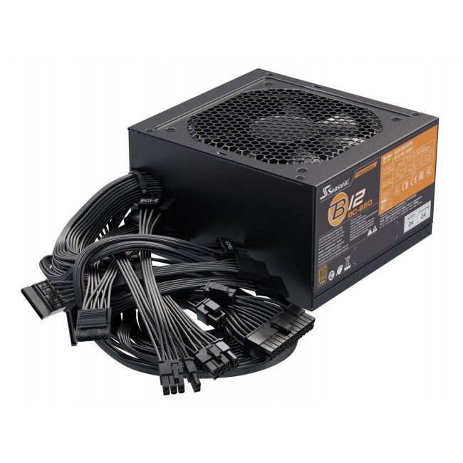 Seasonic B12 BC power supply unit 850 W 20+4 pin ATX ATX Black Seasonic B12 BC power supply unit 850 W 20+4 pin ATX ATX Black