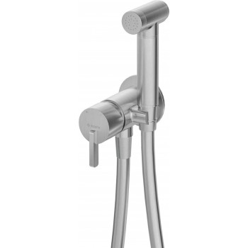 Concealed bidet mixer with bidetta shower head
