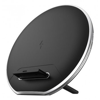 Denver QI chargers QI Charging pad Smartphone Black, Silver USB Wireless charging Indoor, Outdoor
