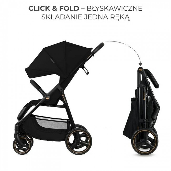 Kinderkraft pram TRIG 3 ONYX BLACK Kinderkraft pram TRIG 3 ONYX BLACK