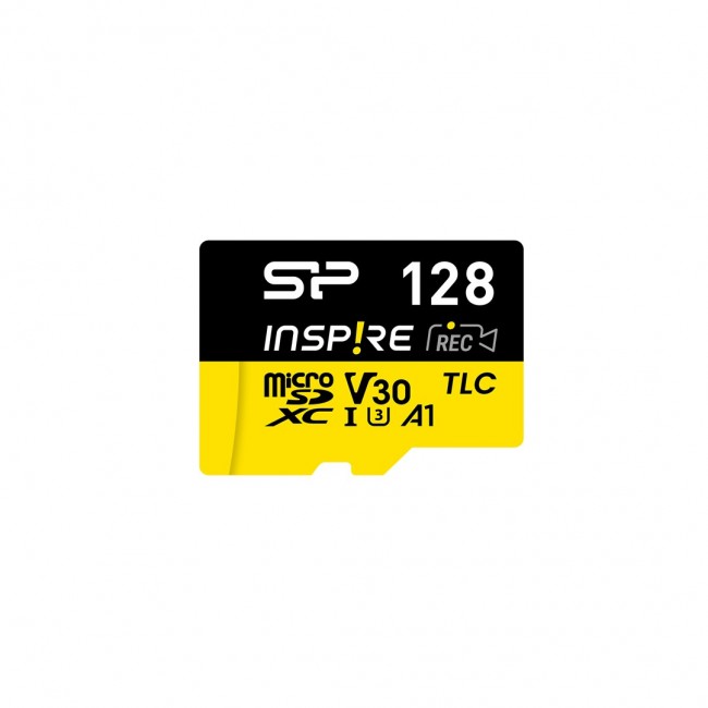 Memory card Silicon Power Inspire 128 GB MicroSDXC V30 UHS-I U3 A2 4K + adapter (SP128GBSTXLV3V1NSP) Memory card Silicon Power Inspire 128 GB MicroSDXC V30 UHS-I U3 A2 4K + adapter (SP128GBSTXLV3V1NSP)