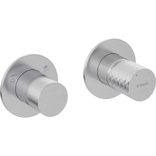 Shower faucet with spray switch - horizontal Shower faucet with spray switch - horizontal