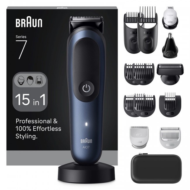 Braun 80789909 hair trimmers/clipper Dark Blue 21 Lithium-Ion (Li-Ion)